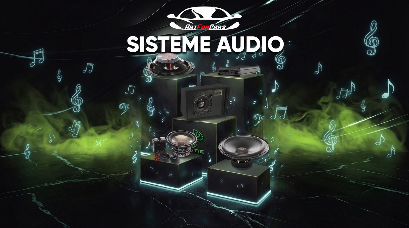 Sisteme audio auto premium și insonorizare auto realizate de Art For Cars